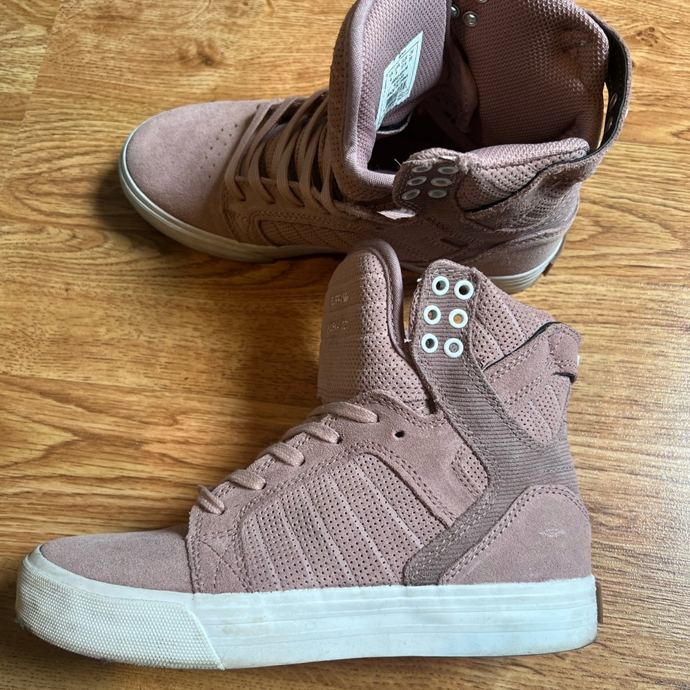 Supra Mens Skytop Mauve Men's 5, Women's 6.5 D (M)